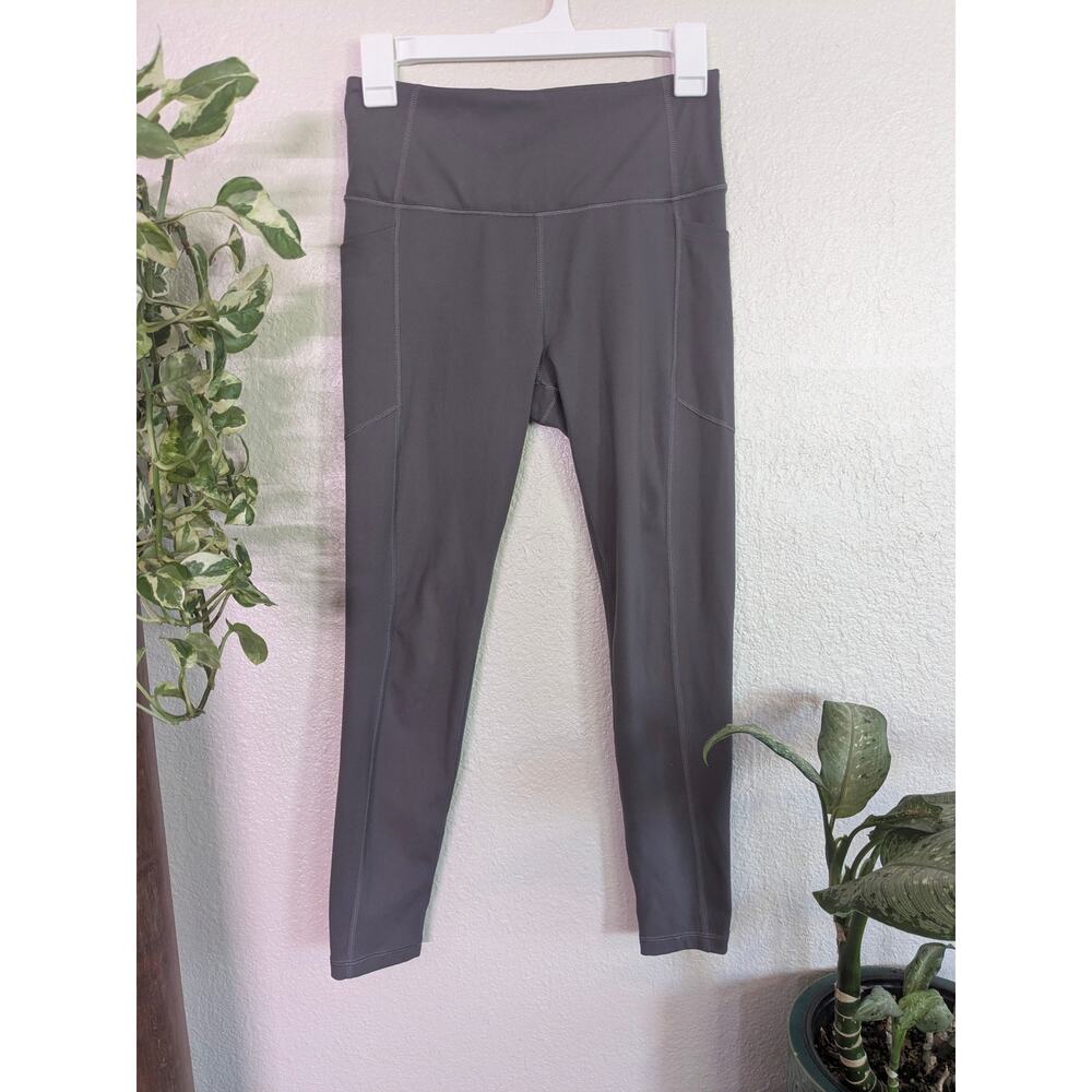 Victoria's Secret Leggings with 3 Pockets Sz 6 Slate Grey